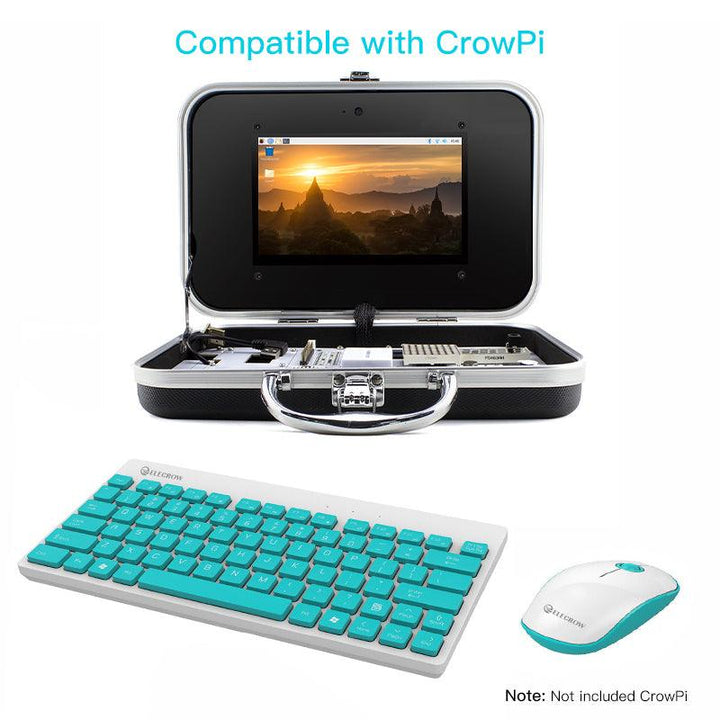 2.4GHz USB Wireless Keyboard and Mouse Combo for CrowPi