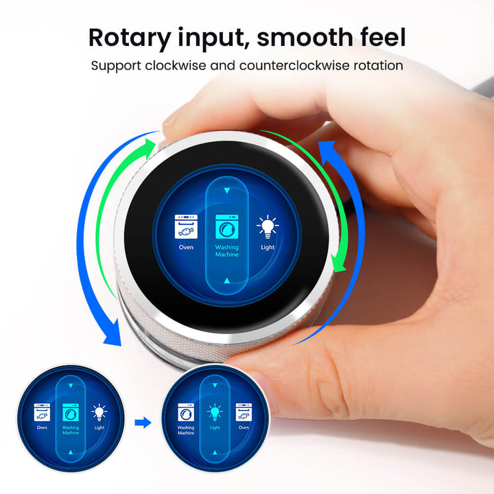 1.28inch knob screen supports rotary input