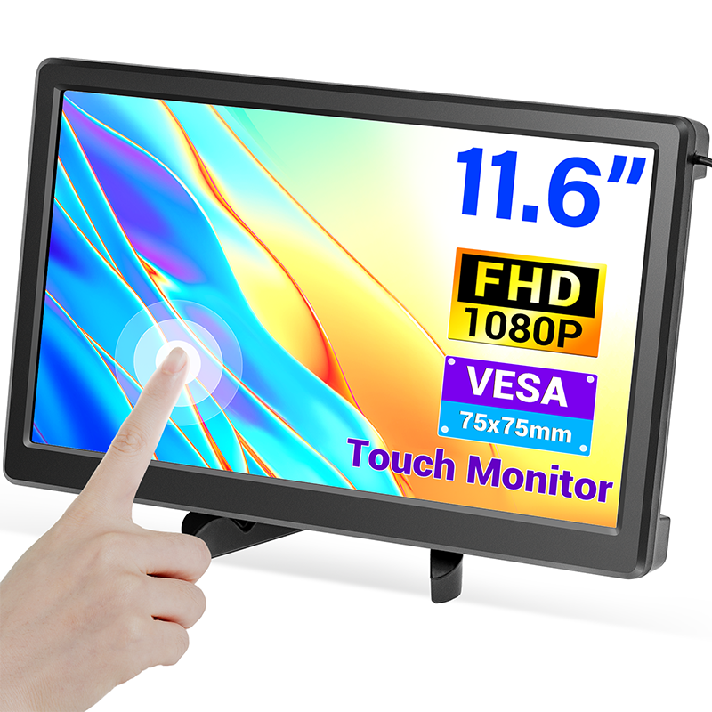 11 Inches Monitor 11.6 Inch Touchscreen 1920x1080 IPS Monitor compatible with Raspberry ...