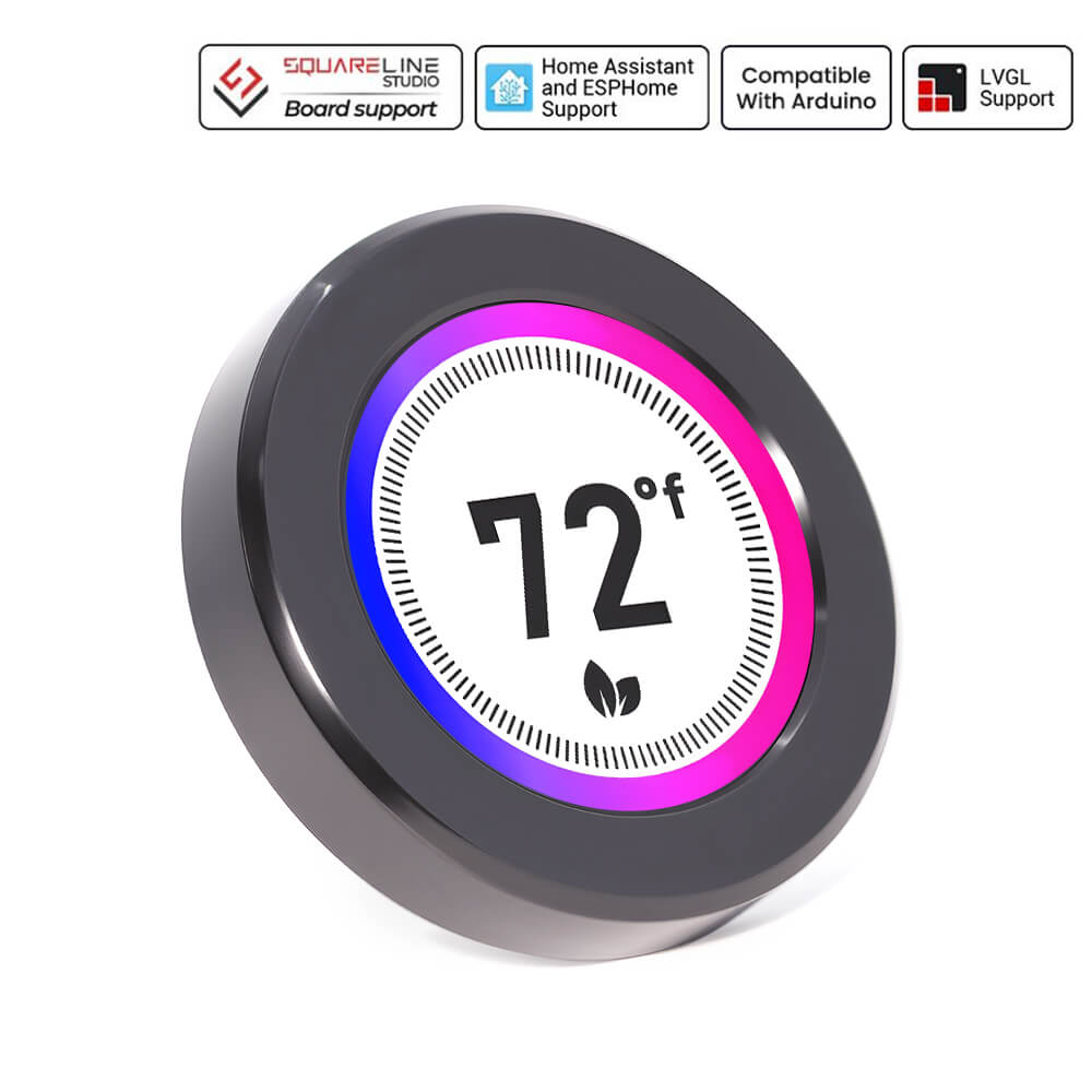 CrowPanel 2.1inch-HMI ESP32 Rotary Display 480*480 IPS Round Touch Kno ...