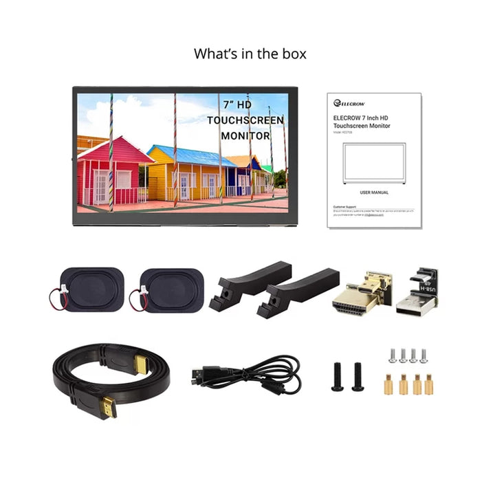 package list of 7 inch Raspberry Pi Monitor