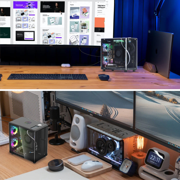 applications of mini pc case