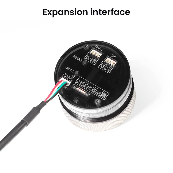 the backside of the 1.28“ knob screen