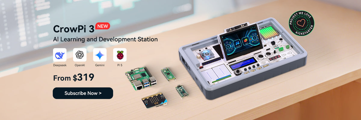 Raspberry Crowpi Examples CrowPi Official Store | Raspberry Pi Laptop, Raspberry Pi Kit