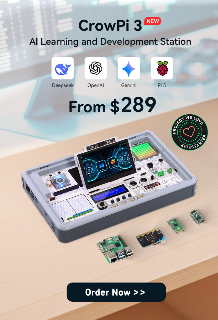 Crowpi Raspberry Pi Kit CrowPi Official Store | Raspberry Pi Laptop, Raspberry Pi Kit