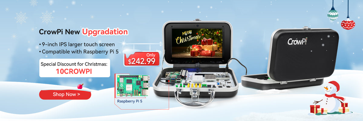 Crowpi Raspberry Pi Kit CrowPi Official Store | Raspberry Pi Laptop, Raspberry Pi Kit