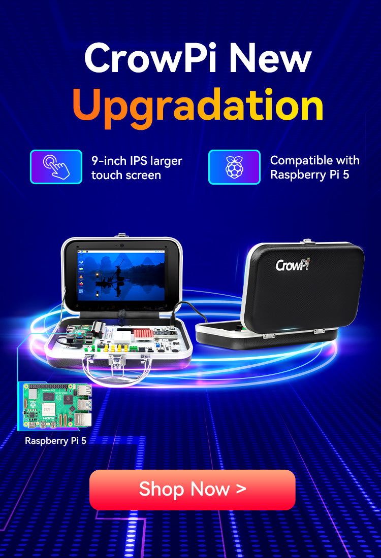 Crowpi Computer CrowPi Official Store | Raspberry Pi Laptop, Raspberry Pi Kit