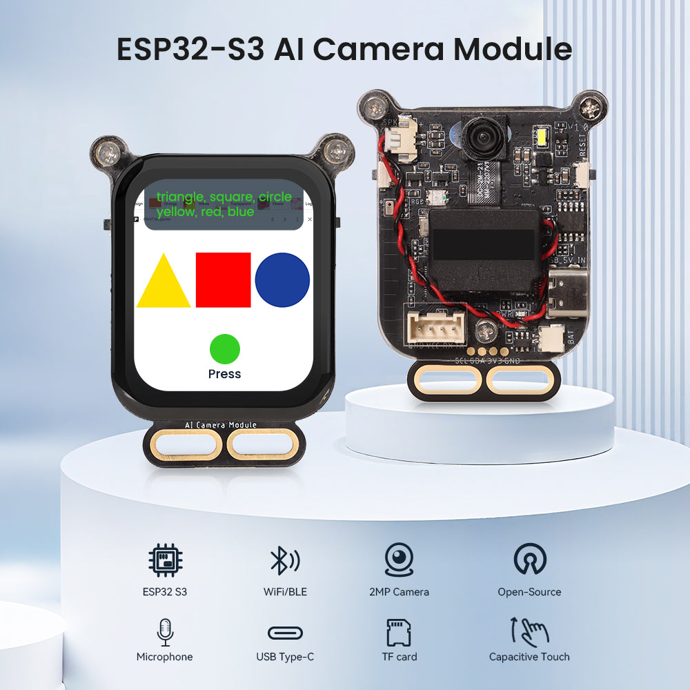 AI Camera Development Board Vision Sensor Board Powered By ESP32 with ...