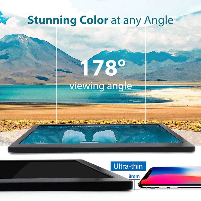 SF133M 13.3 inch Portable Display 1920 x 1080 HDMI-compatible for Raspberry Pi/ PS4/ XBOX/ NS