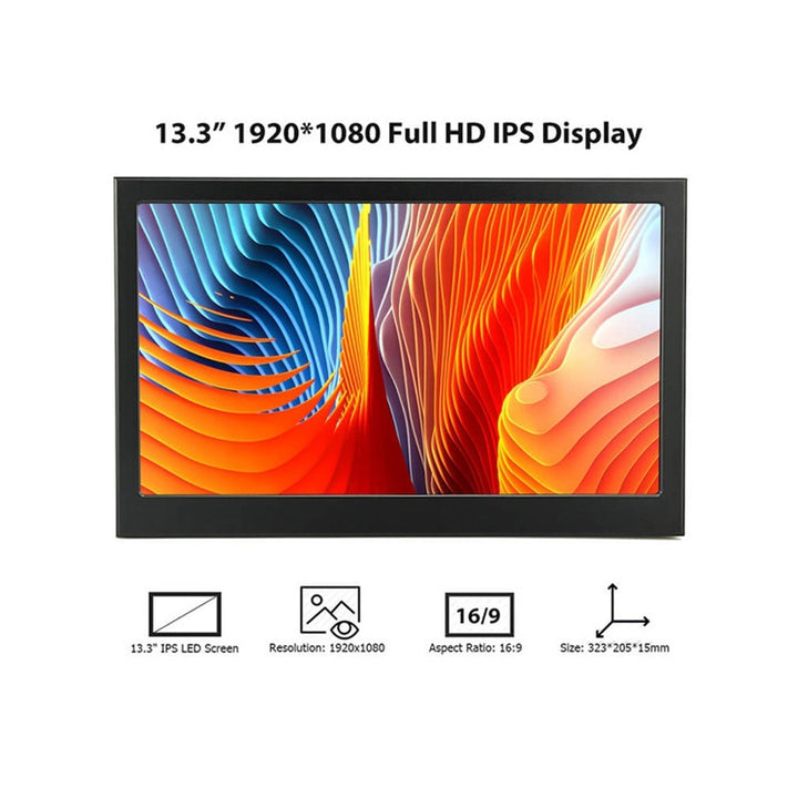 13.3" 1920*1080 Full HD Display
