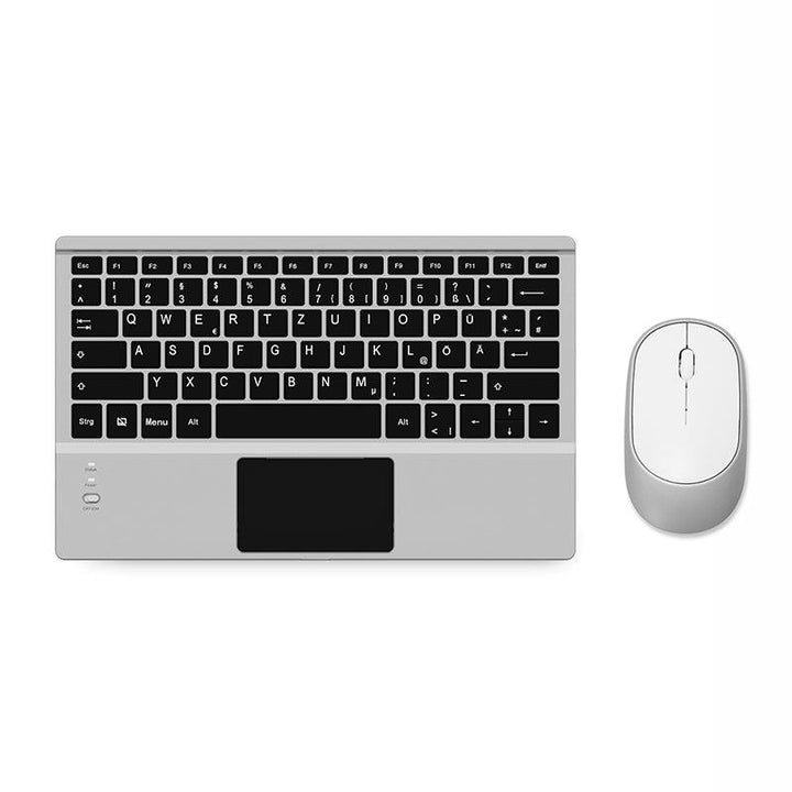 white 2.4GHz USB Wireless Keyboard and Mouse Combo