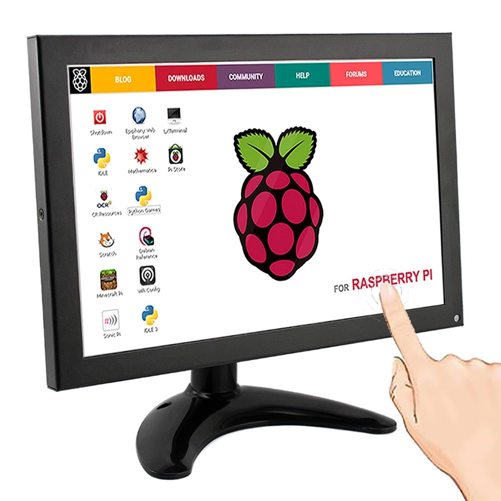 RR101 10.1 Inch Raspberry Pi Display IPS Portable Touchscreen Monitor ...