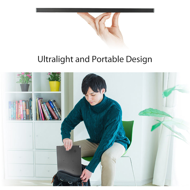 MQ133 13.3 Inch 2K IPS Monitor 2560x1440 HD Display Dual Mini HDMI-compatible Port for Laptop PC PS4 WiiU Xbox Raspberry Pi 4B/3B+/3B