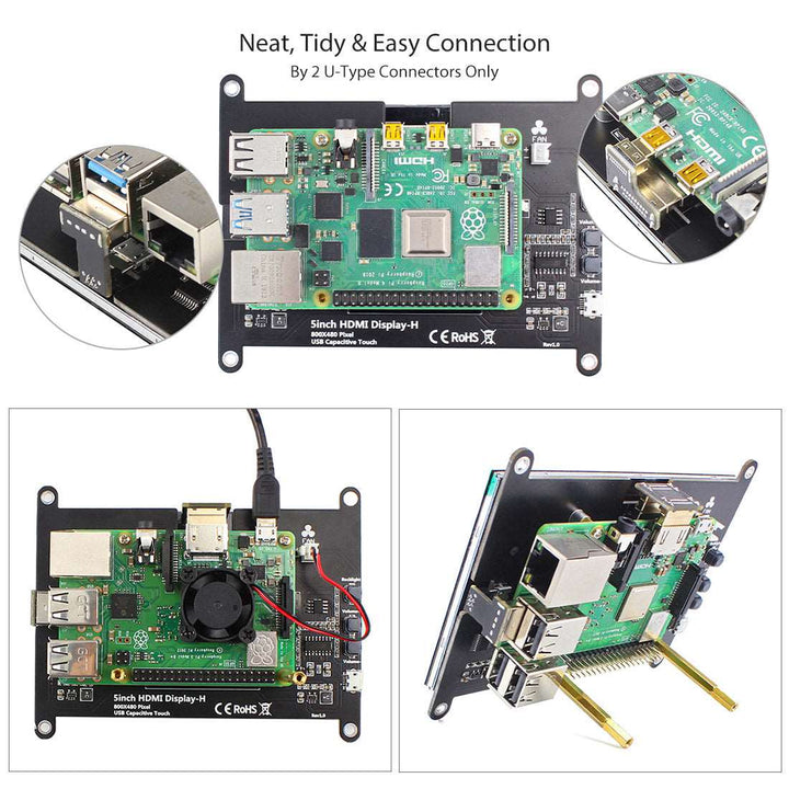 5 inch Display easy connection