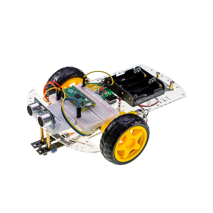 Raspberry Pi Pico with Obstacle Avoidance Car