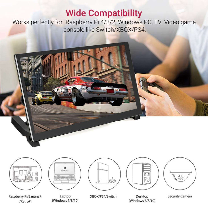 RC070S 7 inch Display with wide compatibility