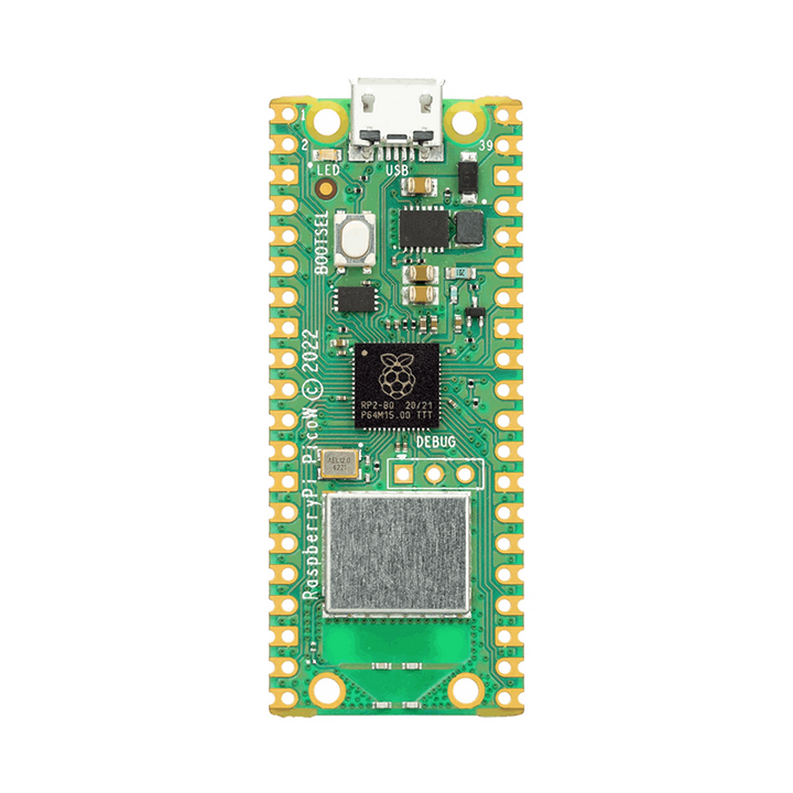 Raspberry Pi Pico W RP2040 Wireless Microcontroller Board