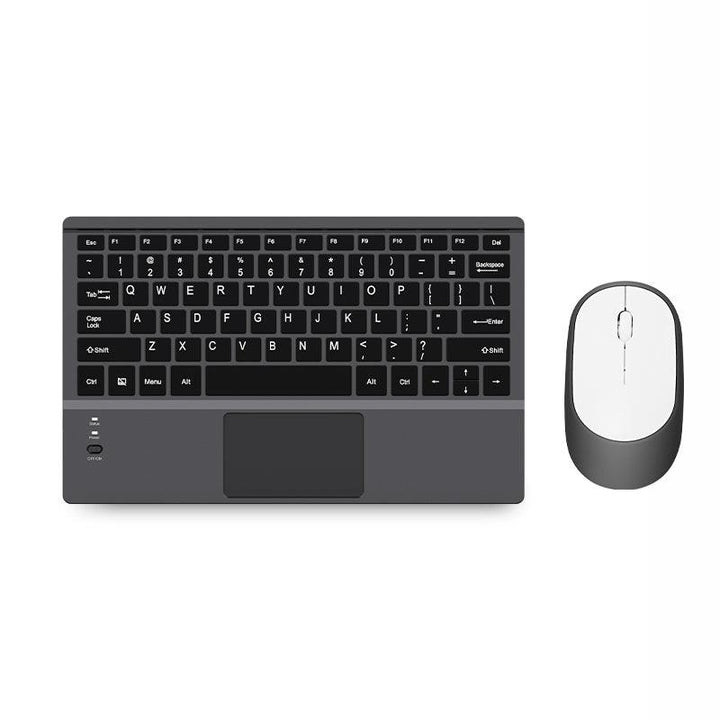 black Wireless Keyboard and Mouse Combo